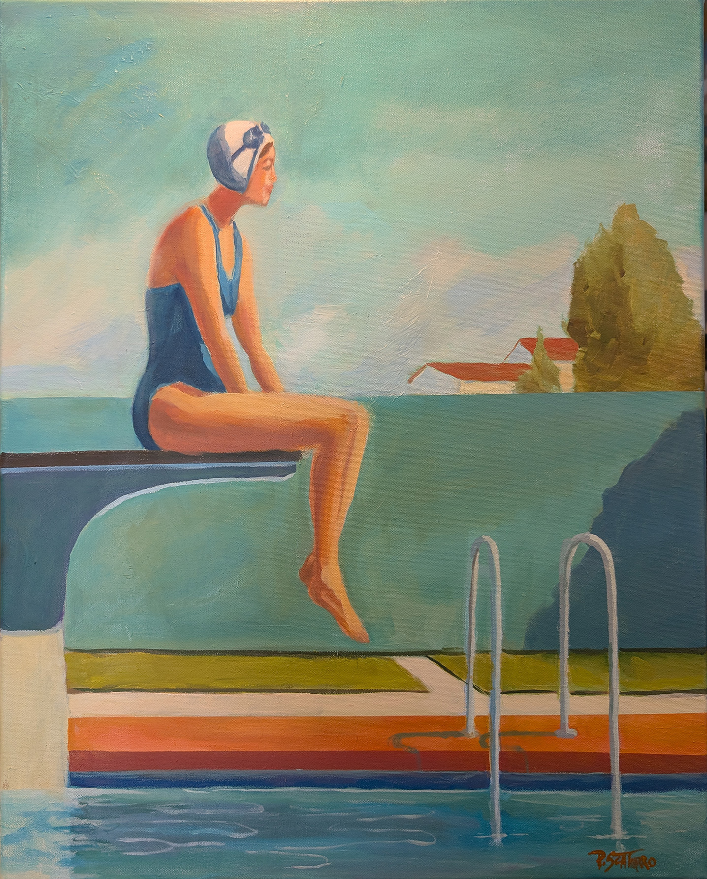 Life is Good – Original Oil Painting 24×30″ – JBell Gallery